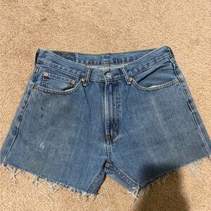 Levi's Women's Blue Jean Shorts